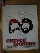 Cheech And Chong Poster Silk Screen Hard Rock Rocksino Northfield Park Nov 11th - £70.68 GBP