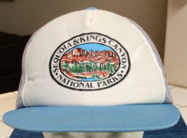 Sequoia and Kings Canyon National Park Hat Vintage Mesh Snap Back ~876A - £18.99 GBP