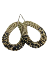 African Maasai Beaded Ethnic Tribal Earrings - Handmade in Kenya 38 - £7.85 GBP