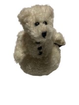 Vintage 1995 BOYD’S BEARS SNOWMAN Plush SEYMOUR Jointed 6 in - £6.20 GBP