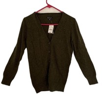 NWT J. Crew Mercantile Green Sweater Size XS - £47.45 GBP