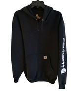 Carhartt Original Fit Mens M Black Hoodie Front Pockets Y2K Long  Sleeve... - $37.89 CAD
