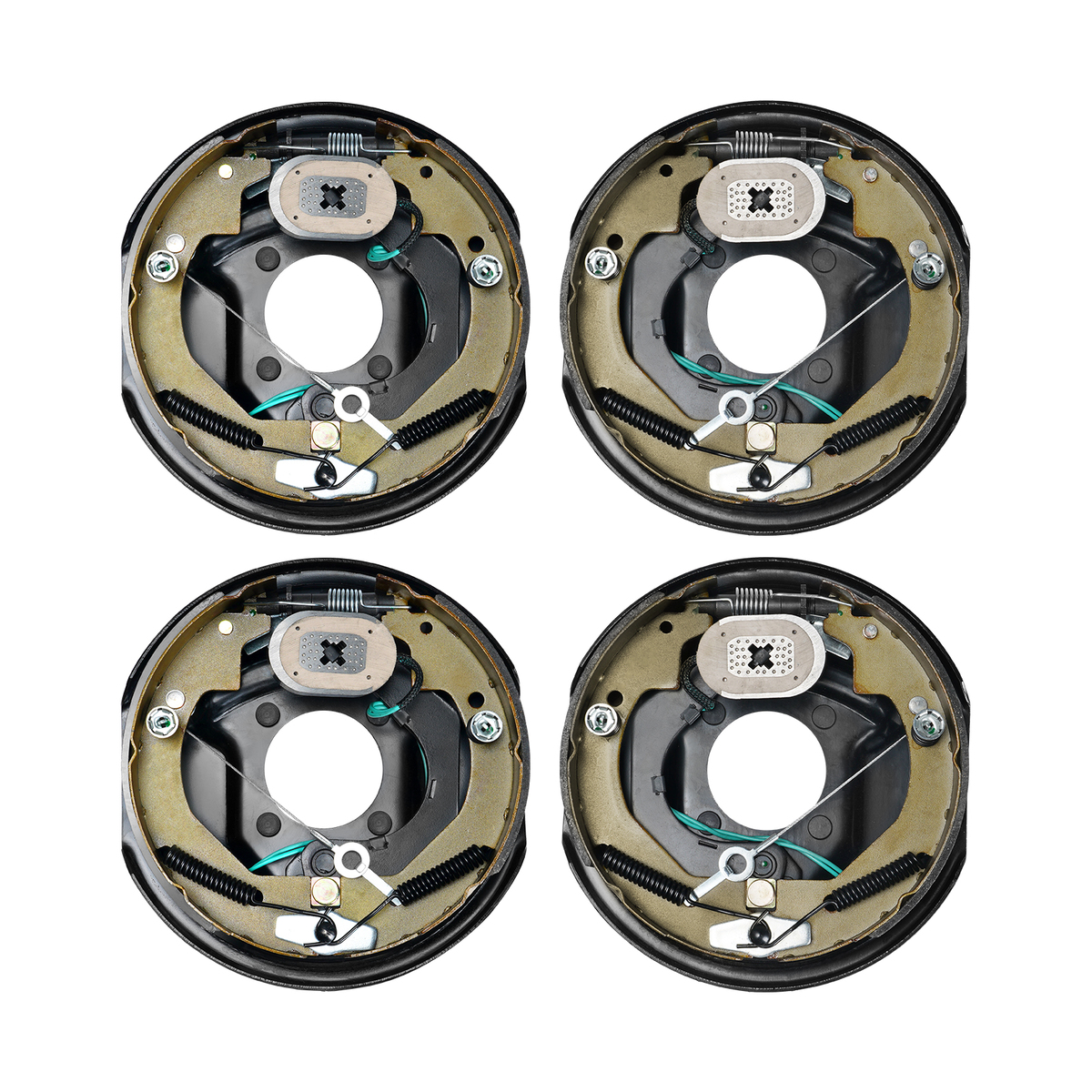 VEVOR Electric Trailer Brake Assembly, 10&quot; x 2.25&quot;, 2 Pairs Electric Bra... - $112.99