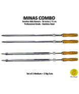 Minas Combo - Set of 4 - Brazilian Skewers for BBQ 28&quot; -  Professional G... - $53.00