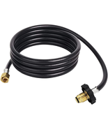 350PSI Soft Nose P.O.L valve with 12 Feet Propane Weed Burner Torch Hose... - $41.57