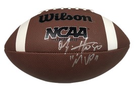 O.J. Howard Autographed Wilson Ncaa Football Alabama Crimson Tide Mvp Bucs Jsa - £117.33 GBP