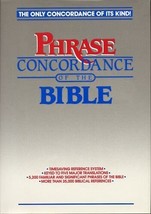 The Phrase Concordance of the Bible Nelson - $21.73