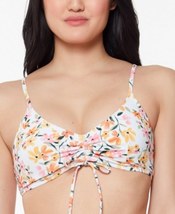 Jessica Simpson Summer Dreaming Ruched Binkini Top Womens Swimsuit - £15.16 GBP