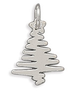 Zig Zag Christmas Tree Charm - £15.97 GBP