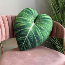 Philodendron Gloriosum pillow / gloriosum cushion / gloriosum pillow - £32.39 GBP