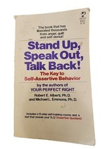 Robert E. Ablerti &amp; Michael L. Emmons - Stand Up Speak Out Talk Back - 1975 - £3.07 GBP