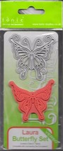 Tonic Studios. Laura Butterfly Stamp &amp; Die Set. Die Cutting Stramping Ca... - $152.81 MXN