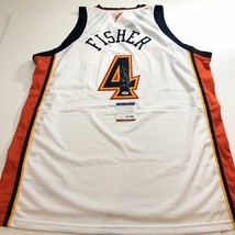 Derek Fisher signed jersey PSA/DNA Golden State Warriors Autographed - £278.75 GBP