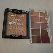 Wet N Wild Hello Halo Blush/Highlighter & Heart & Soul 10 Eye Shadow (LAC) - £16.35 GBP