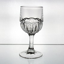 McKee Eureka Wine Glass, Antique Flint Glass c.1865 EAPG 4 1/8&quot; - $25.00