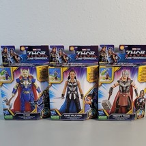 2022 Marvel Mighty Thor Love And Thunder Deluxe 6” Action Figure NEW! - Lot of 3 - £23.74 GBP