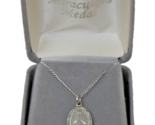 925 Sterling Silver Mary Central Association Miraculous Medal Necklace - $49.99