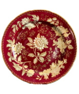 Vintage Wedgwood Ruby Tonquin Gold and Red Colors 11" Dinner Plate - £110.46 GBP
