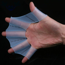 swimming hand finger fin learning swimming pool accessory finger wear Hand Web F - £19.12 GBP