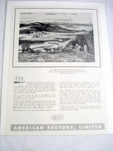1950 Hawaii Ad American Factors, Limited - $8.99