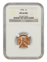 1954 1C Ngc MS66RD - £93.62 GBP