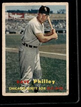 1957 Topps #124 Dave Philley B104R2 VG-EX - £15.64 GBP