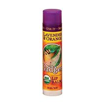 Badger Balm Organic Lavender Orange Lip Care Stick 4.2 g  - $30.00