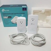 TP-Link TL-WPA8631P AV1300 Gigabit Passthrough Powerline Wi-Fi Kit - White - $59.80