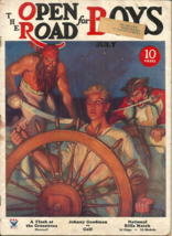 The Open Road For Boys - July1934 - Pirates Cover, Harold M. Sherman, Ww I Story - £10.43 GBP