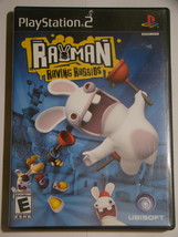 Playstation 2 - Rayman Raving Rabbids (Complete With Manual) - £7.86 GBP