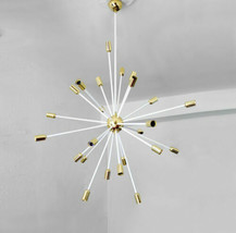 Brass Sputnik Chandelier with 24 Arm Premium Quality Home Décor Light - £376.17 GBP