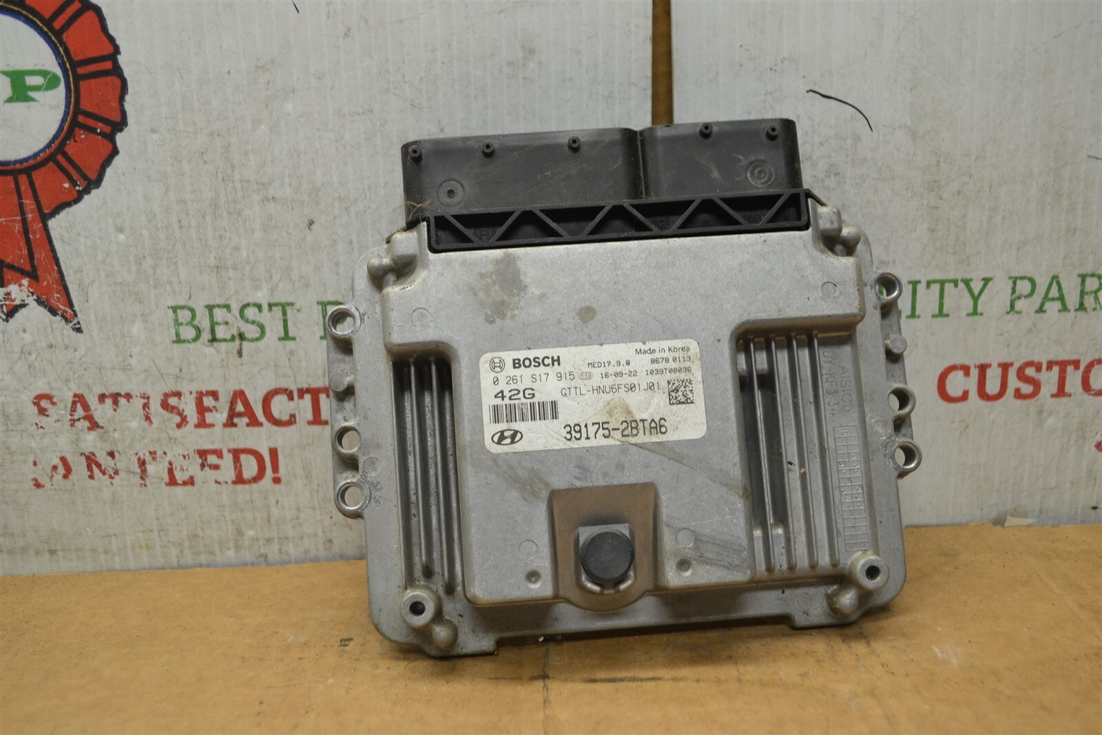 2016-18 Hyundai Tucson Engine Control Unit ECU 391752BTA6 Module 52-9B1 - $58.79