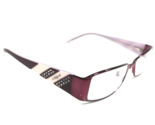 Vogue Eyeglasses Frames VO 3603-B 812 Purple Rectangular Crystals 52-16-135 - $18.49
