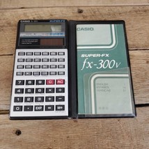 CASIO fx-300v SUPER-FX Solar Powered Scientific Calculator (Vintage) - $14.80