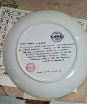 KNOWLES CHINA COLLECTOR'S PLATE NORMAN ROCKWELL'S "THE STORY TELLER" image 3