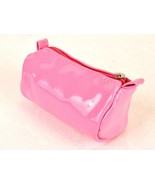 Mini Barrel Polyurethane Bag, Cosmetics, Jewelry, Hair Supplies, Clik Cl... - $10.89 CAD