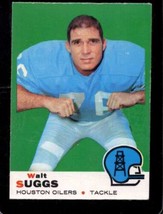 1969 Topps #118 Walt Suggs Ex (Wax) Oilers Nicely Centered *X34013 - £2.15 GBP