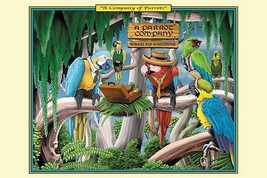 A Company of Parrots by Richard Kelly - Art Print - £17.58 GBP+