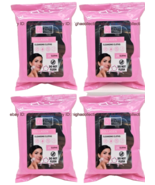 4 Pk Global Beauty CARE COLLAGEN CLEANSING CLOTHS 25/Pk=100 NEW SEALED - $32.41 CAD