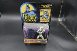 Legends of Batman SILVER KNIGHT Deluxe Metallic Armor Kenner 1995 - £23.36 GBP
