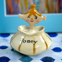 Vintage Holt Howard 1959 Pixieware Mcm Honey Jar Condiment Container 5.25” Read - £879.44 GBP