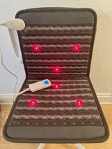 PEMF, Red-Light Therapy &amp; Heating mat with Amethyst Stones - 40&quot; x 20&quot; - $299.95