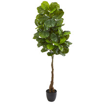 64 Fiddle Leaf Artificial Tree (Real Touch) - £94.00 GBP