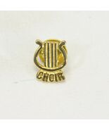 Church Choir Pin Metal Goldtone - $88.20 MXN