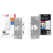 Z-Wave In-Wall Smart Toggle Switch + Enbrighten Add-On Toggle Switch - £57.06 GBP