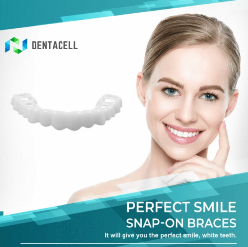 Magic Teeth Brace Cosmetic Smile Comfort Fit Denture Dent Tooth Stain Ca... - $8.90+