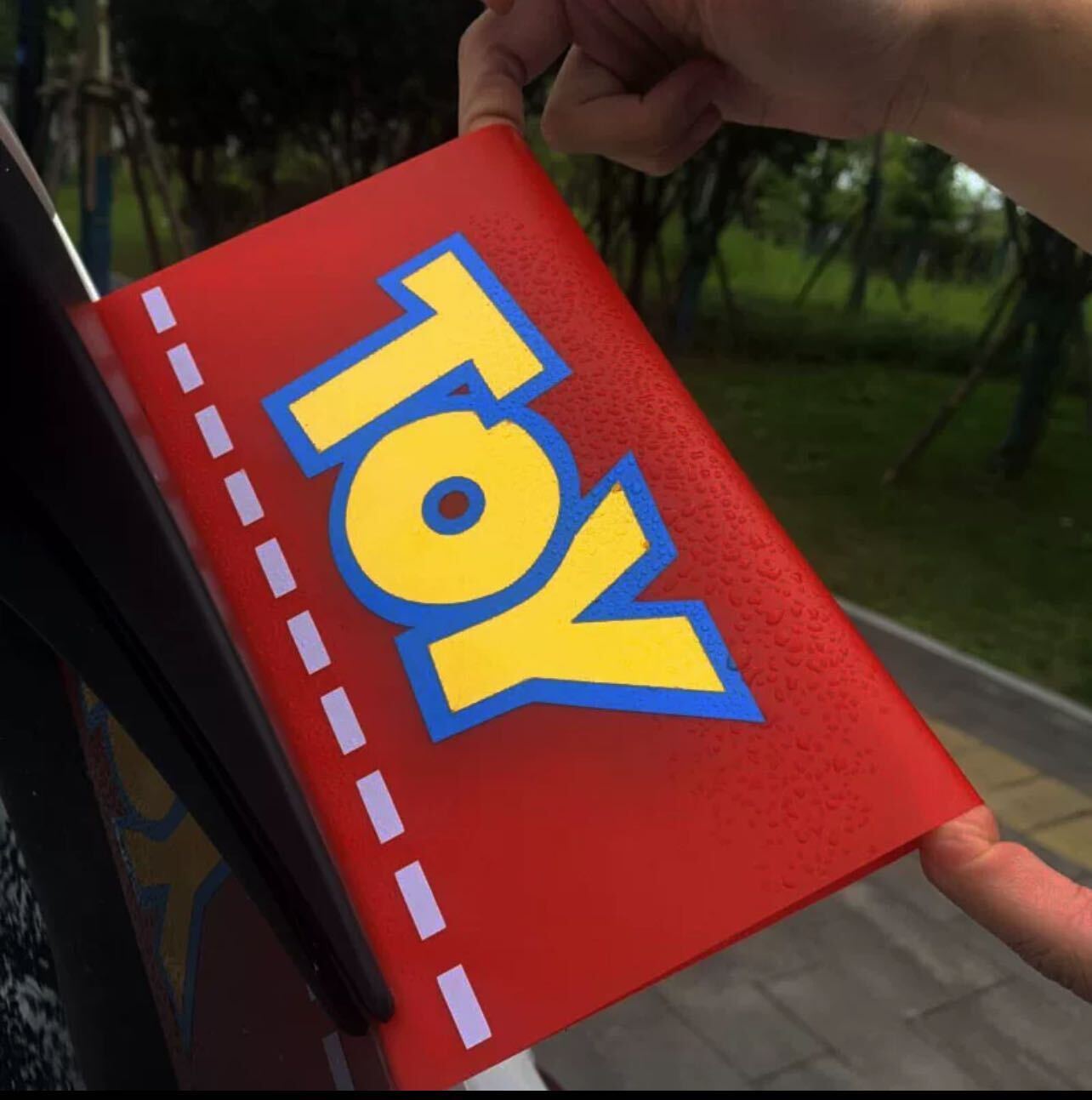 Toy Story Toy Car Tag Universal car accessories tag exterior Multiple Colors