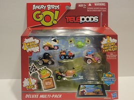 New Angry Birds Go! Telepods Deluxe Multi-Pack W/ Exclusive Pink Stella Cart NIB - £33.63 GBP
