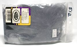 Strung Marabou Blood Quills Fly-Tying Waspi Shad Gray #512 - $2.96