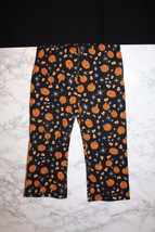 Happy Halloween Candy Corn Jack-o-Lantern Costume Black Pants Boy Girl Child 4T - £11.98 GBP